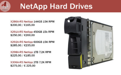 Special offer for NetApp Hard Drives!